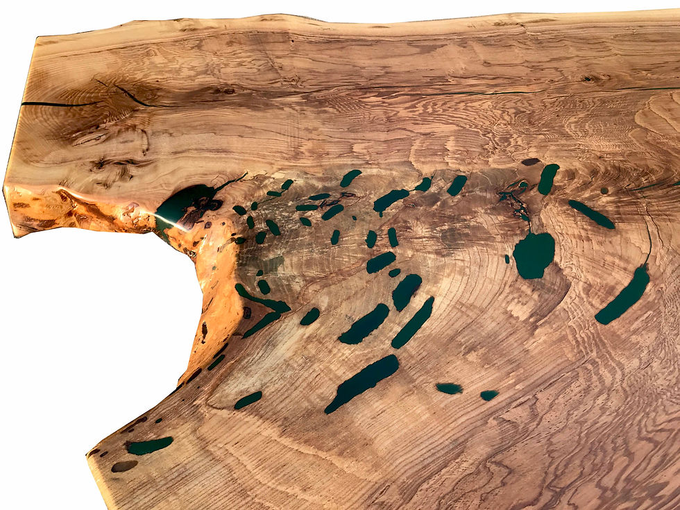 Miniaturbild: ESCHE MASSIV TISCHPLATTE / BAUMSCHEIBE