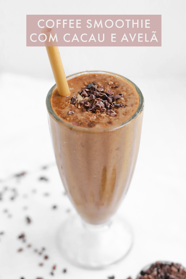Coffee Smoothie com Cacau e Avelã