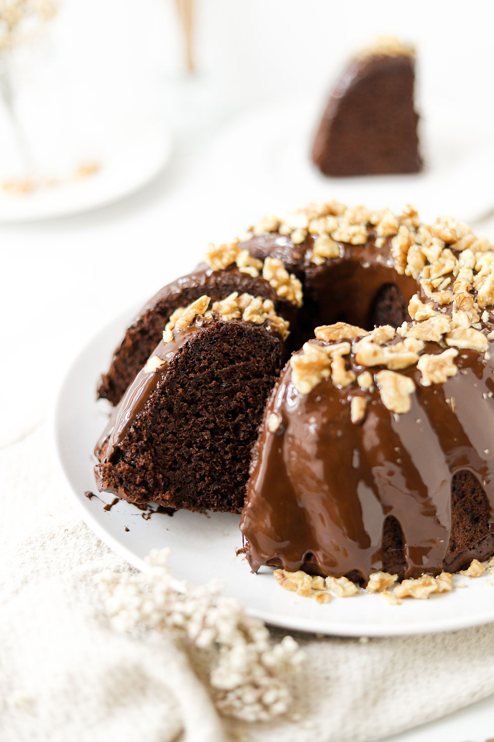 Bolo Vegan de Chocolate e Courgette