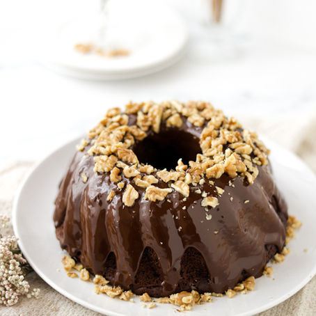 Bolo Vegan de Chocolate e Courgette