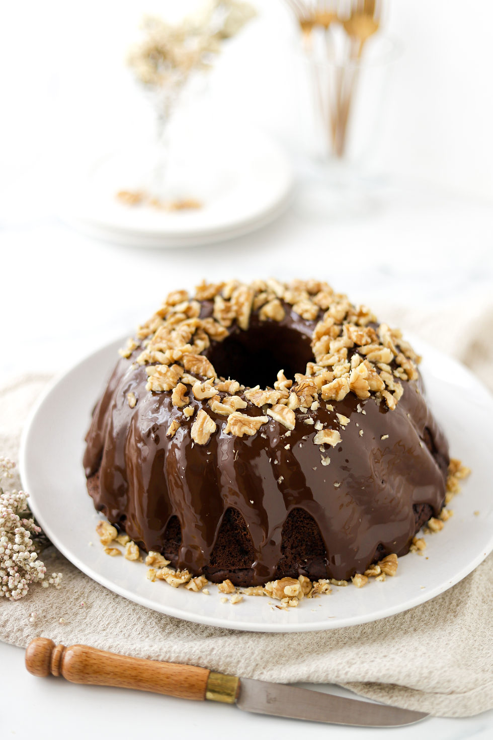 Bolo Vegan de Chocolate e Courgette