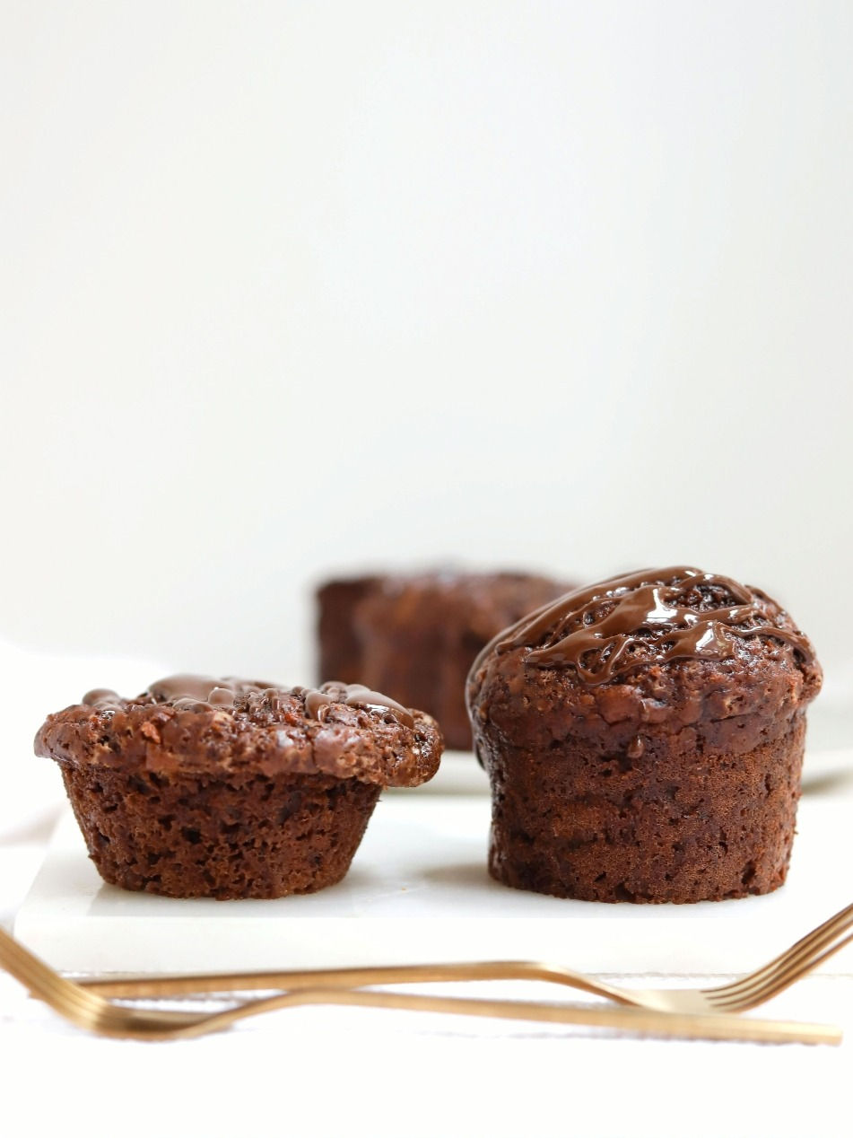 Muffins Vegan de Banana e Chocolate