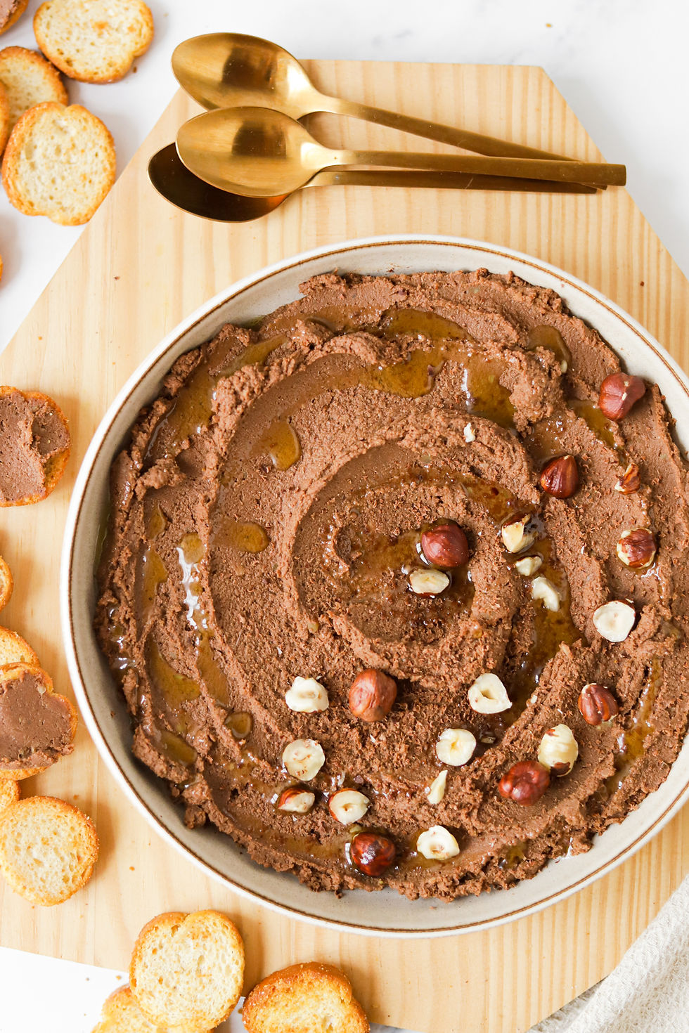Hummus de Chocolate e Avelãs