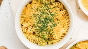 Massa com Molho Vegan de "Queijo" e Abóbora