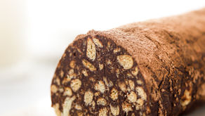 Salame Vegan de Chocolate