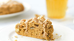 Scones Vegan de Abóbora e Nozes