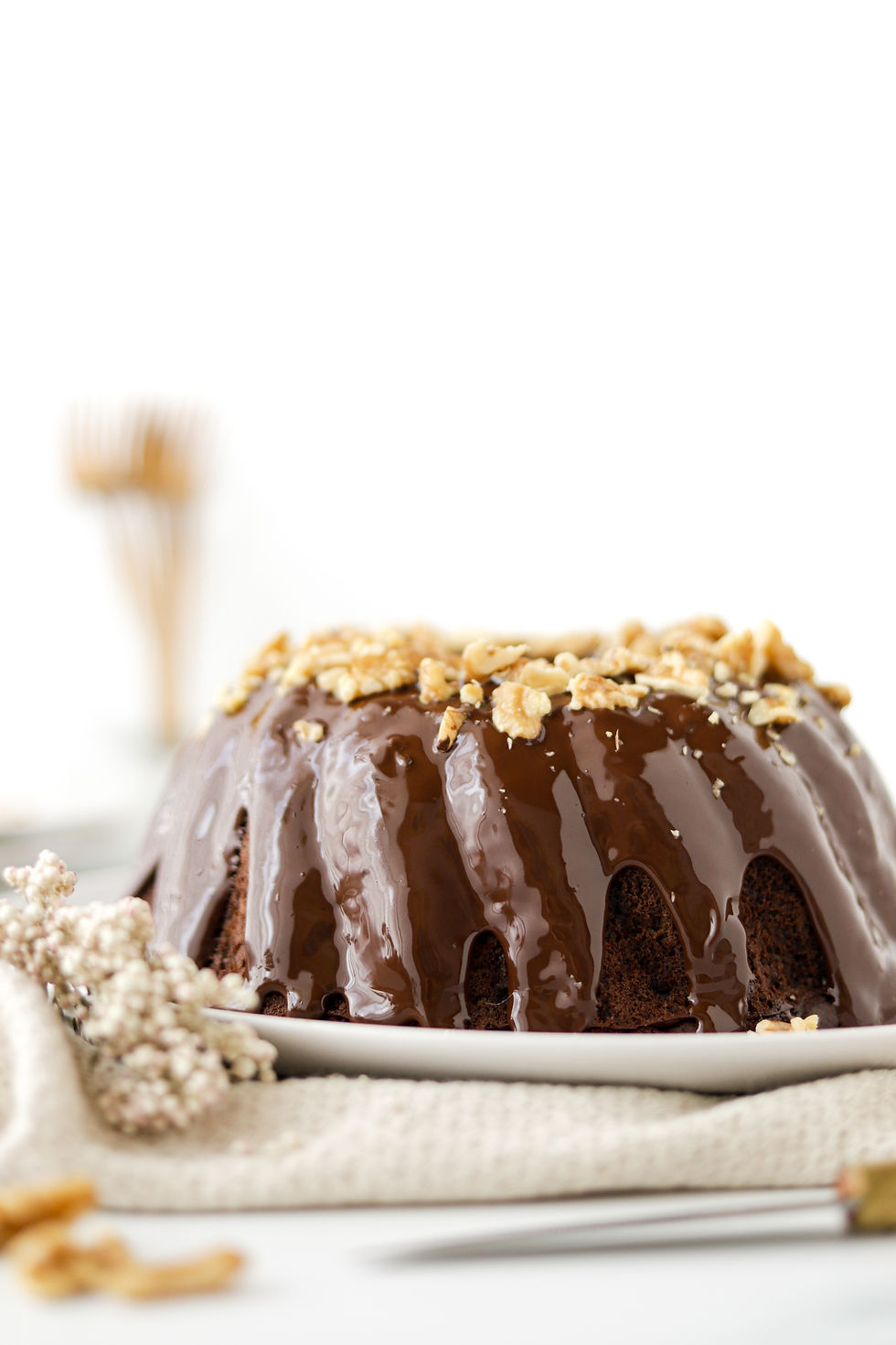Bolo Vegan de Chocolate e Courgette
