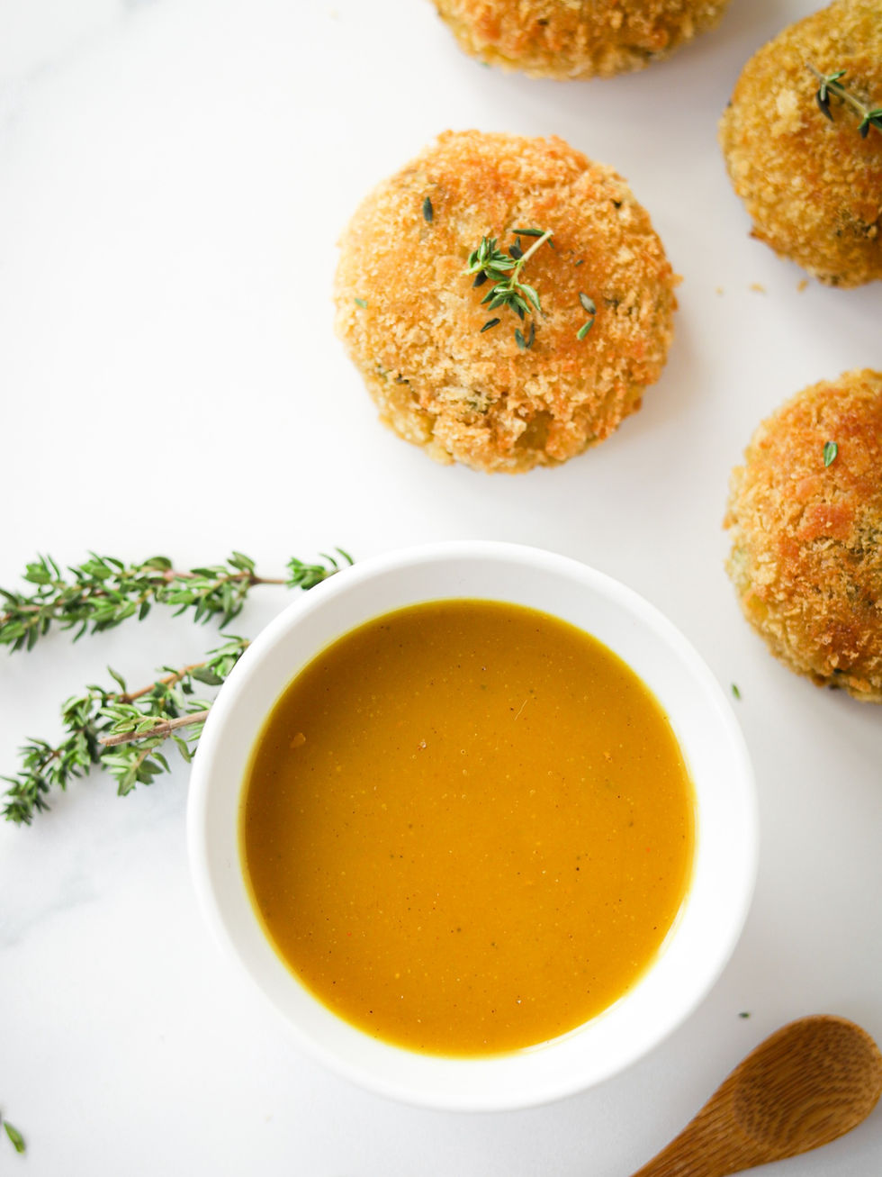 Croquetes Vegan de Batata e Pimentos Padron