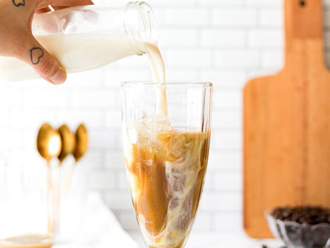 Iced Latte de Caramelo Vegan