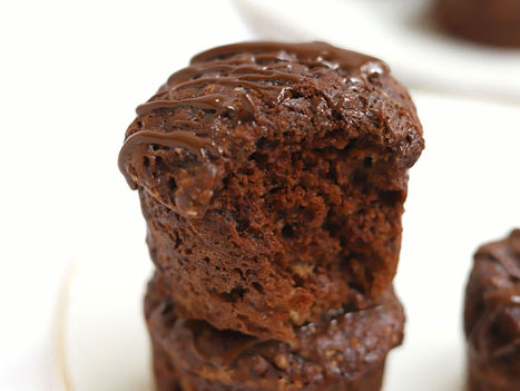 Muffins Vegan de Banana e Chocolate