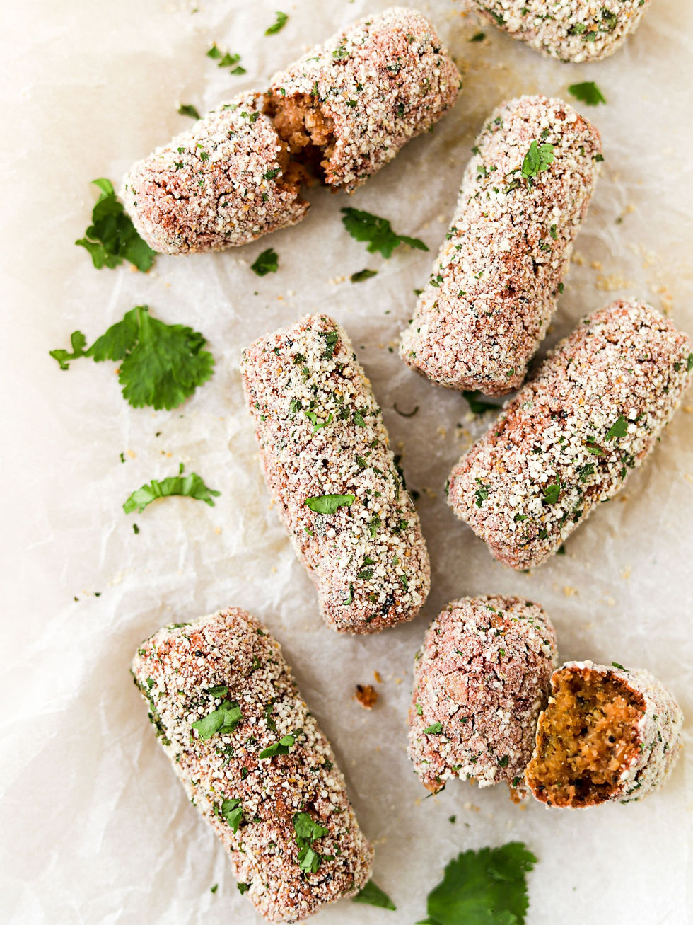 Croquetes no Forno de Quinoa, Grão e Beterraba