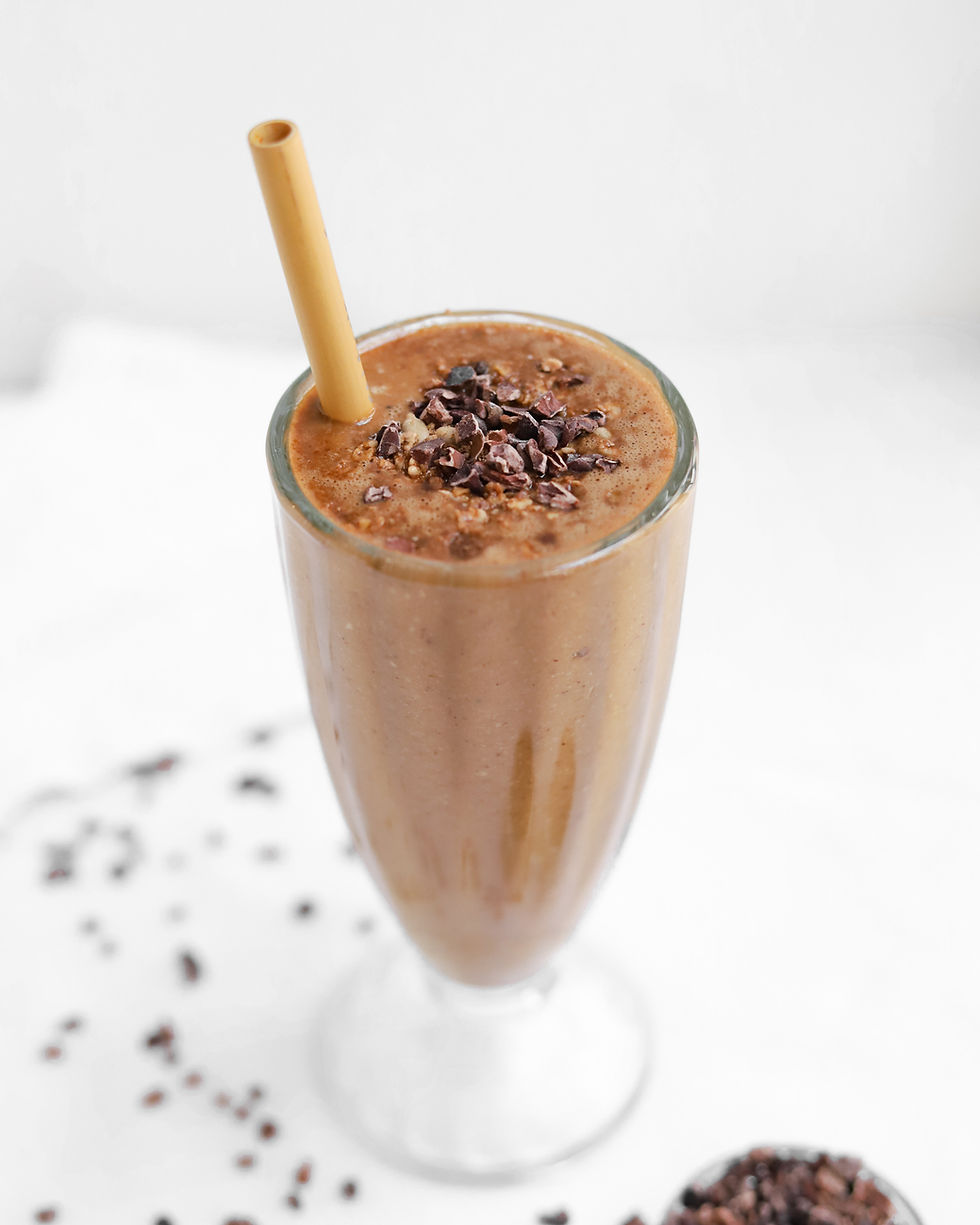 Coffee Smoothie com Cacau e Avelã 