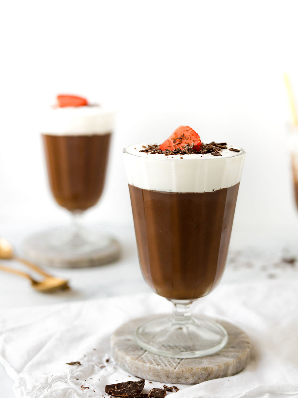 Pudim de Chocolate Vegan