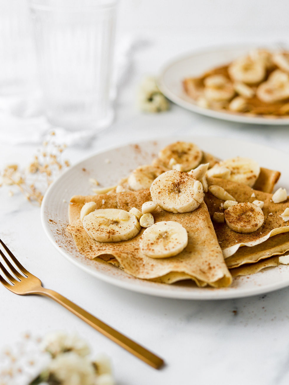 Crepes de Banana e Aveia - Vegan e Sem Glúten