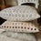 Thumbnail: MERINO WOOL MULTISPOT NATURAL FEATHER CUSHION 40 X 40CM