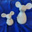Thumbnail: WHITE CERAMIC MOUSE - SMALL