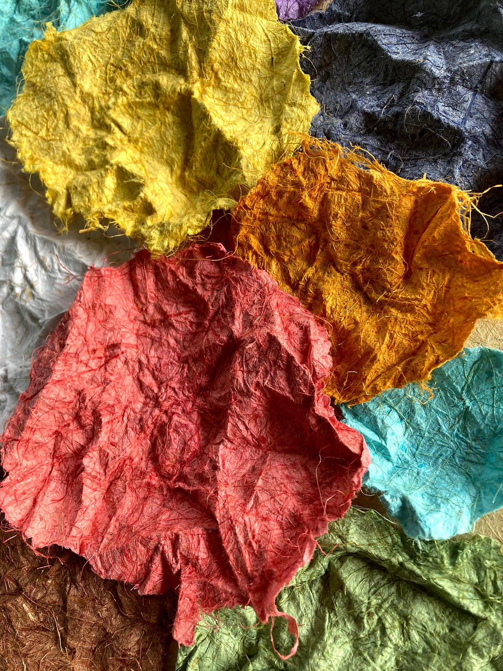 Miniatura: quadro abstrato colorido - escultura em papel - Sayuri Fukuoka