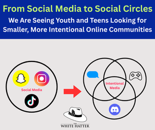 From Social Media to Social Circles: We Are Seeing Youth and Teens Looking for Smaller, More Intentional Online Communities