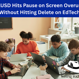 LAUSD Hits Pause on Screen Overuse, Without Hitting Delete on EdTech