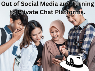 Why Teens Are Starting To Tune Out of Social Media and Turning to Private Chat Platforms.