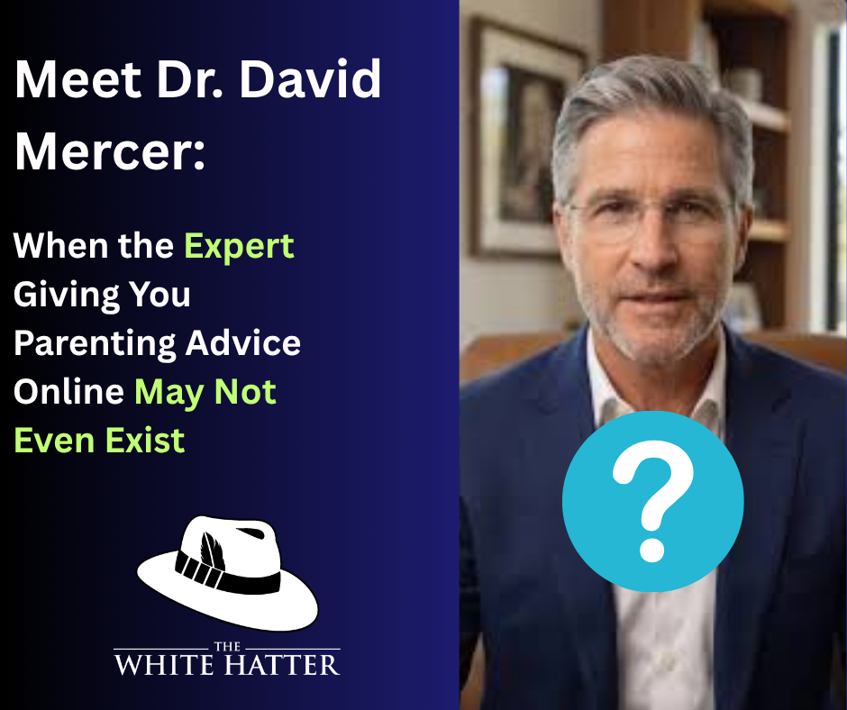 Meet “Dr. David Mercer”: When the Expert Giving You Parenting Advice Online May Not Even Exist