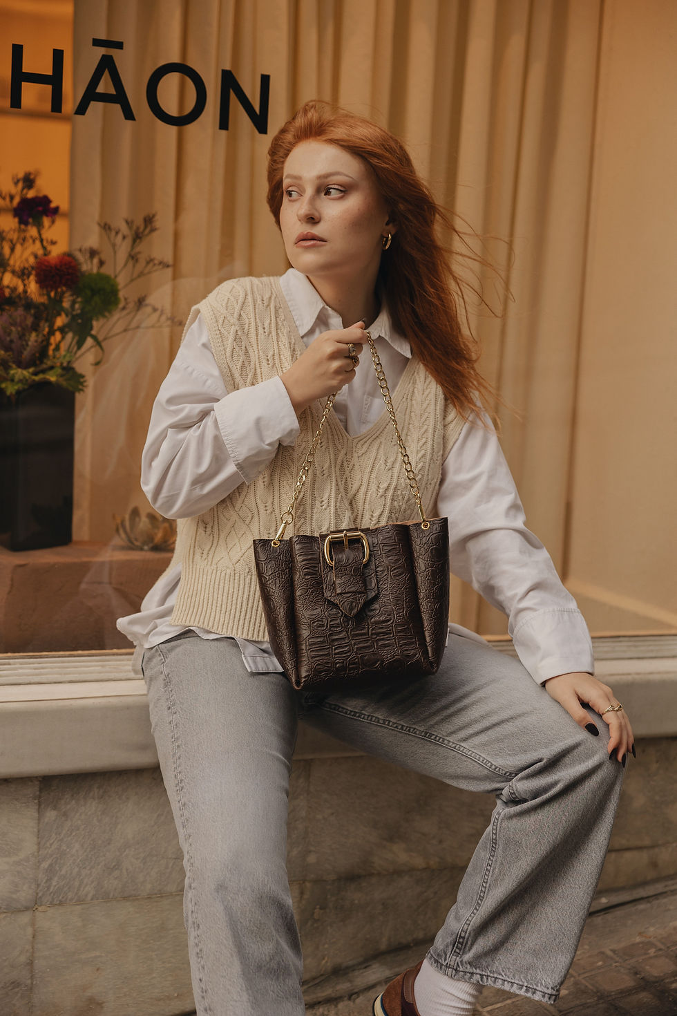Thumbnail: "Missing" shoulder bag, brown