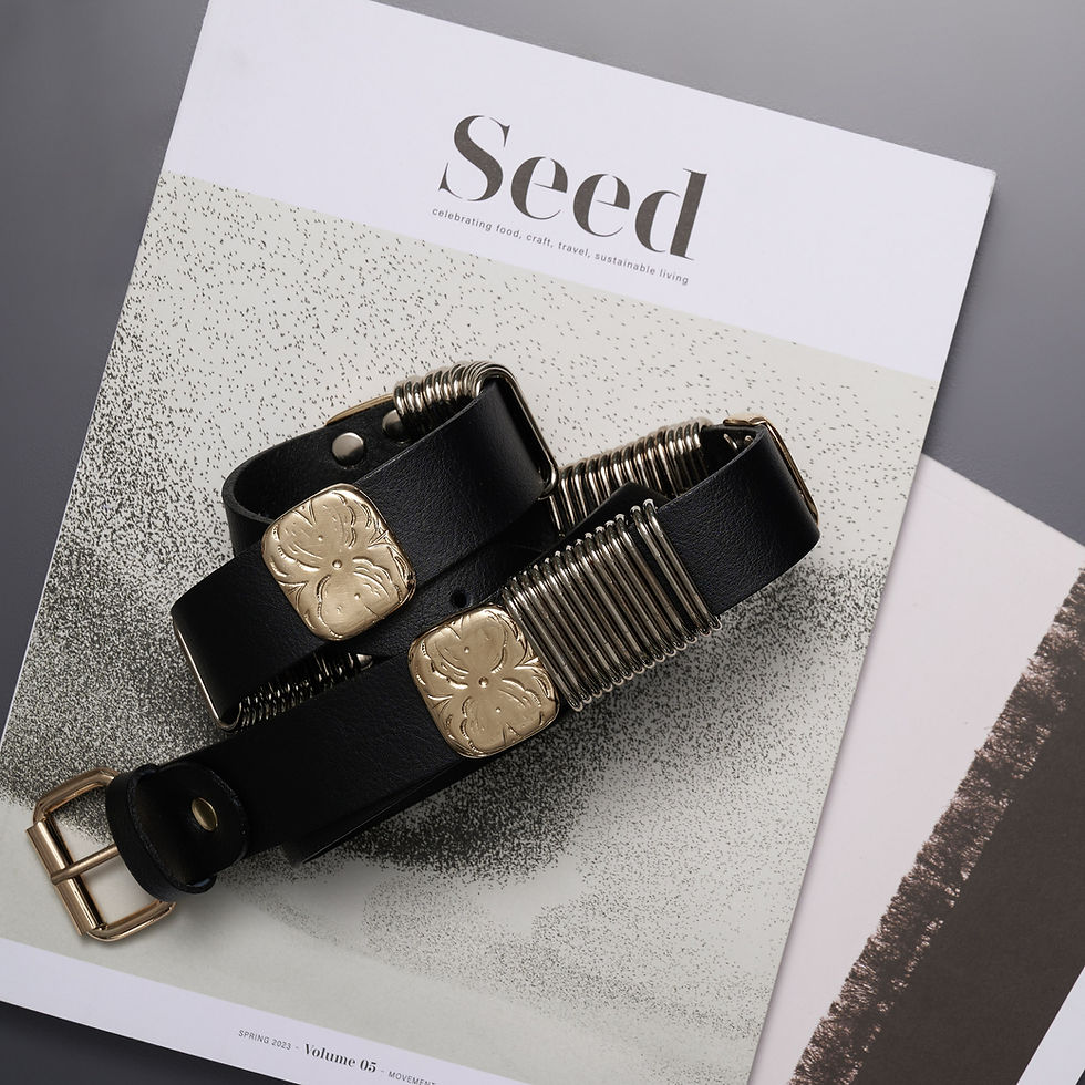 Thumbnail: "Saturn" leather belt