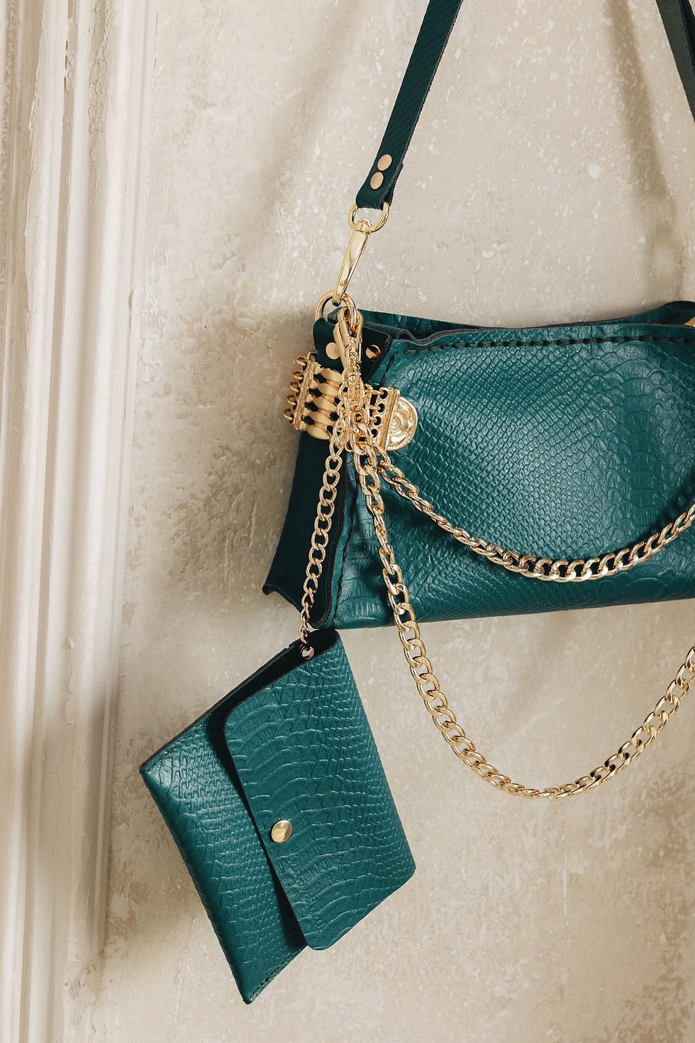 Thumbnail: "Rise today" shoulder bag, forest green