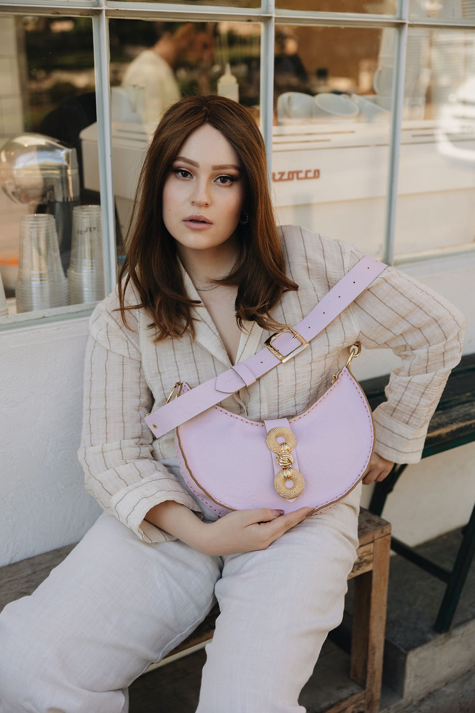 Thumbnail: "Piu che puoi" shoulde bag, pink