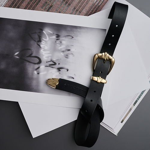 "The only one" leather belt