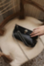 Thumbnail: "On my mind" shoulder bag, black