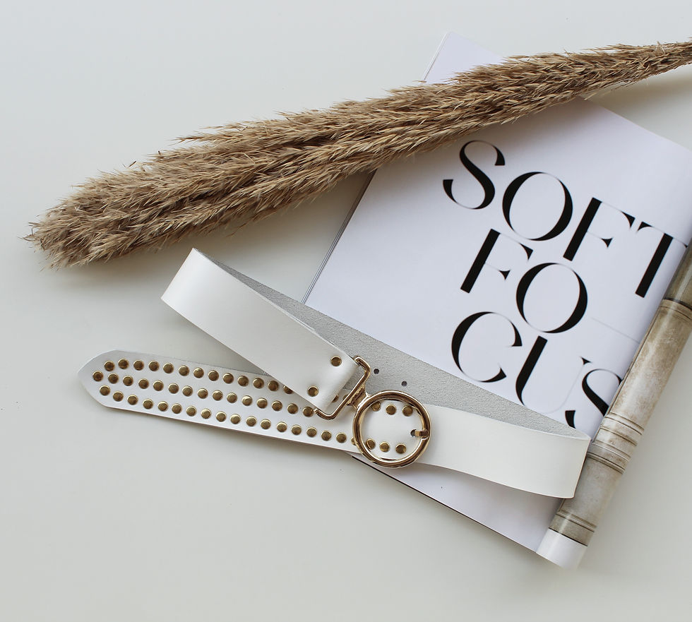 Thumbnail: "Circle of life" leather belt