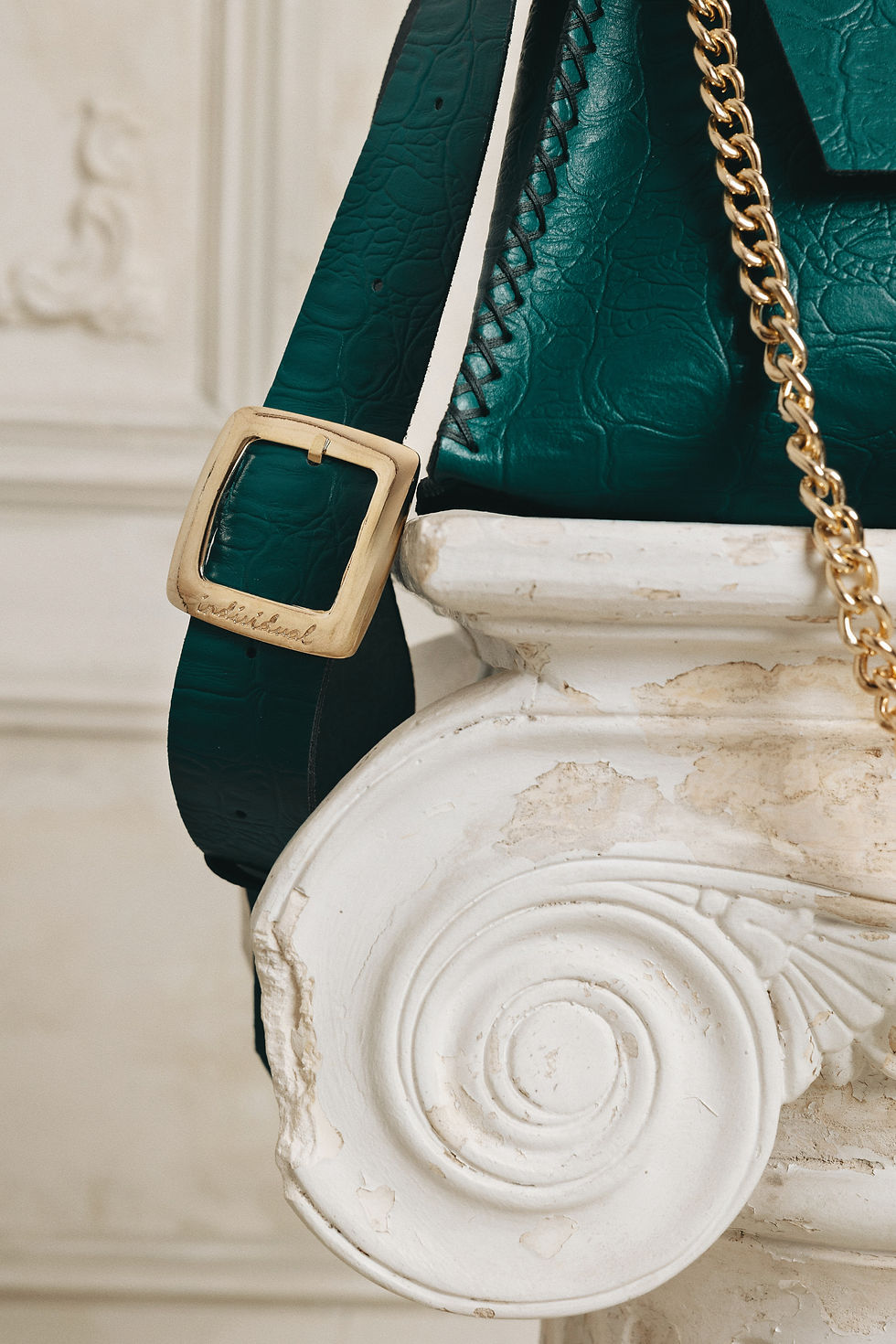 Thumbnail: "Wings" shoulder bag, forest green