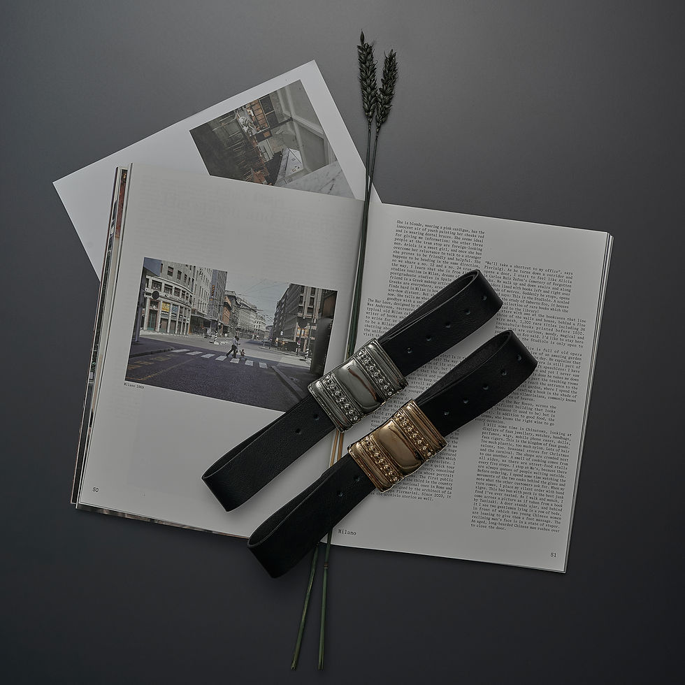 Thumbnail: "The Riddle" leather belt