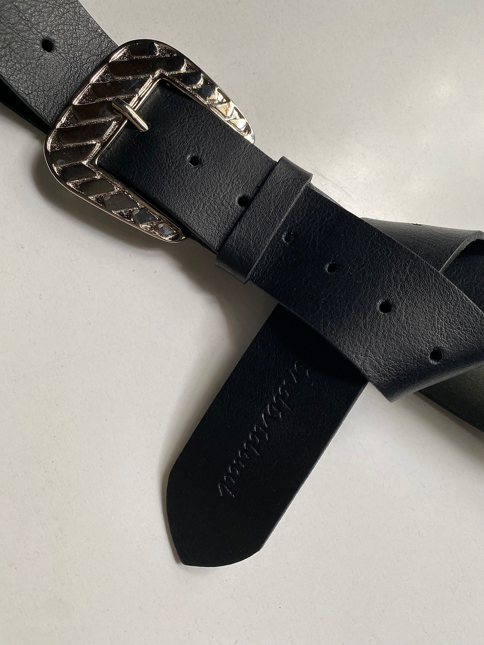 Thumbnail:  "Vibe" leather belt, sample
