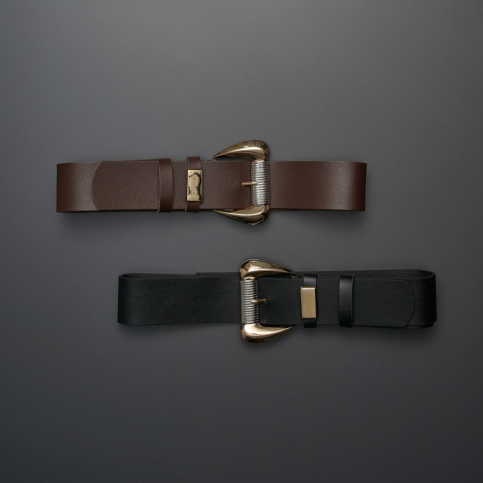 Thumbnail: "In my place" leather belt