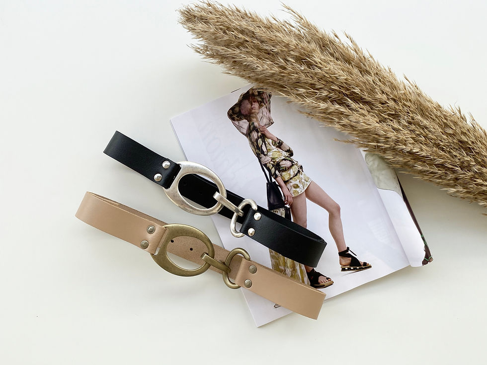Thumbnail: "Under pressure" leather belt