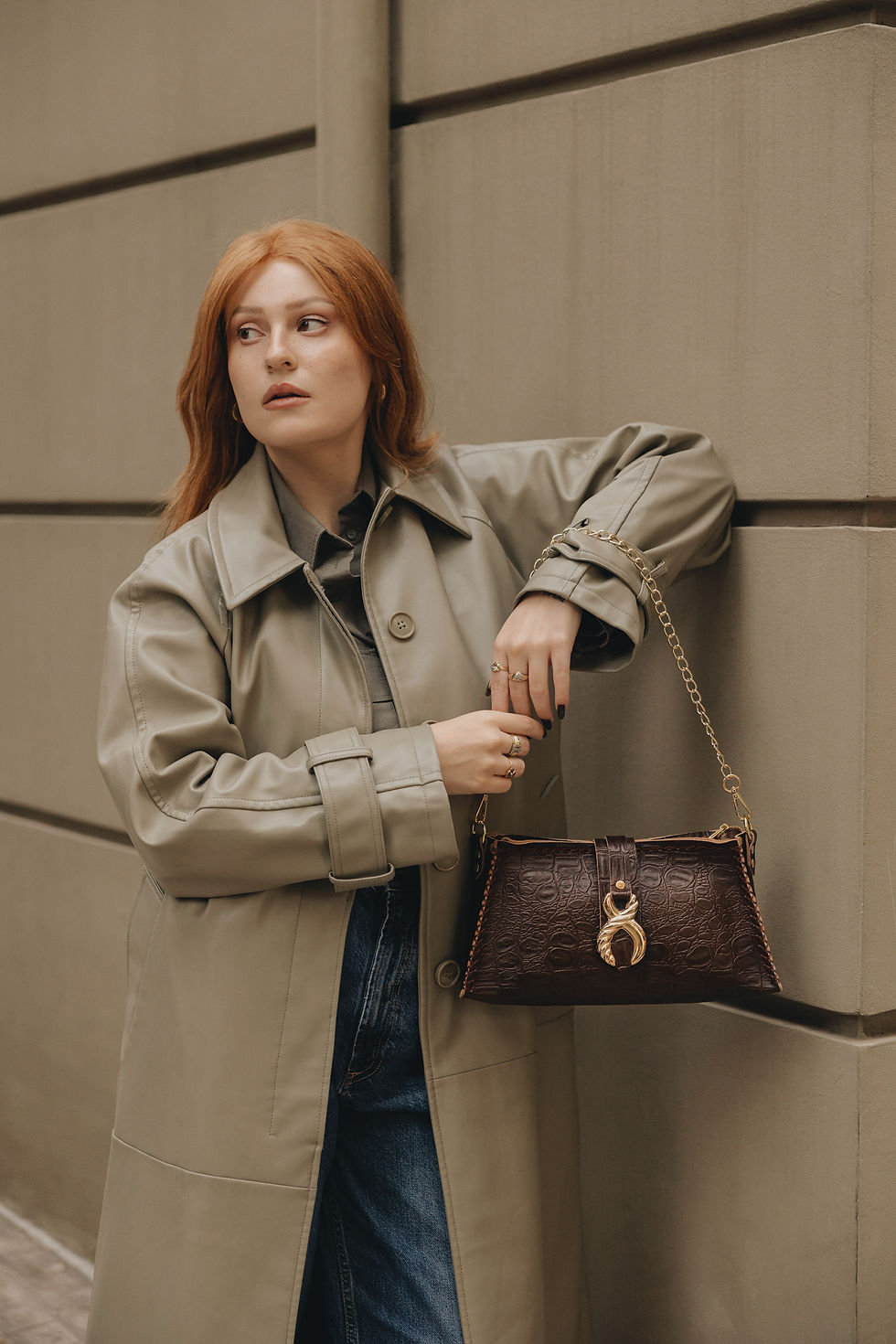 Thumbnail: "Constant virtue" shoulder bag, brown