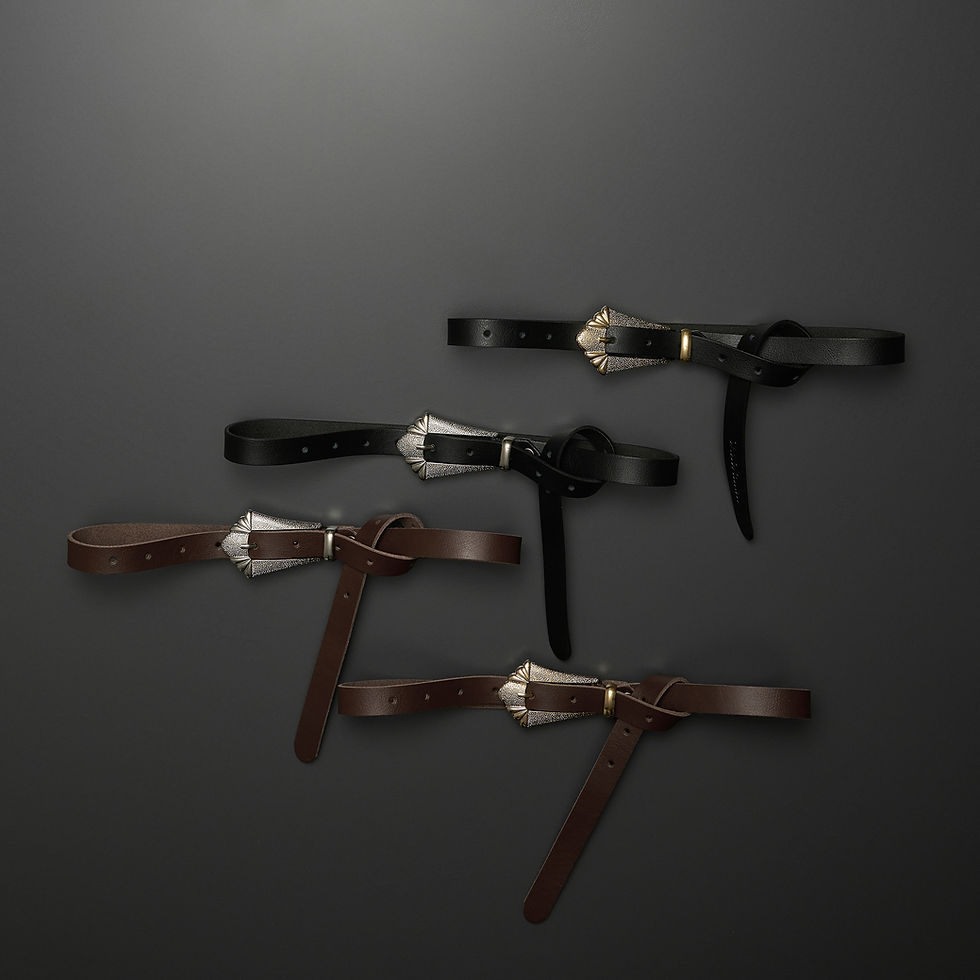 Thumbnail: "Johanna" leather belt