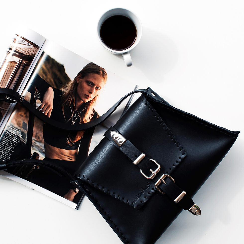 Thumbnail: "Everglow" shoulder bag, black