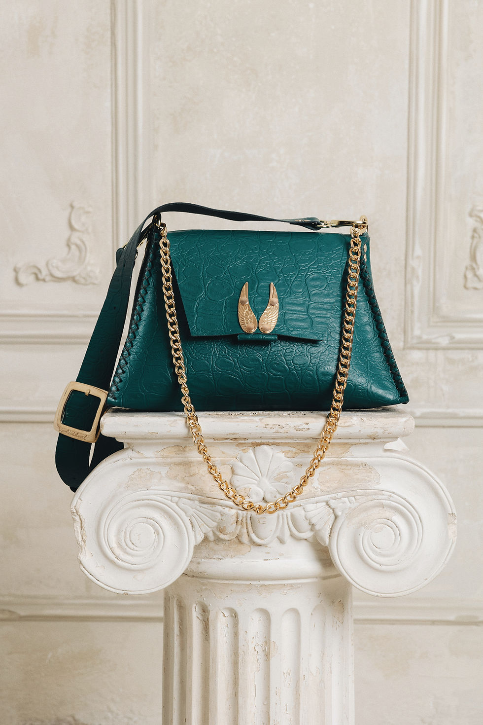 Thumbnail: "Wings" shoulder bag, forest green