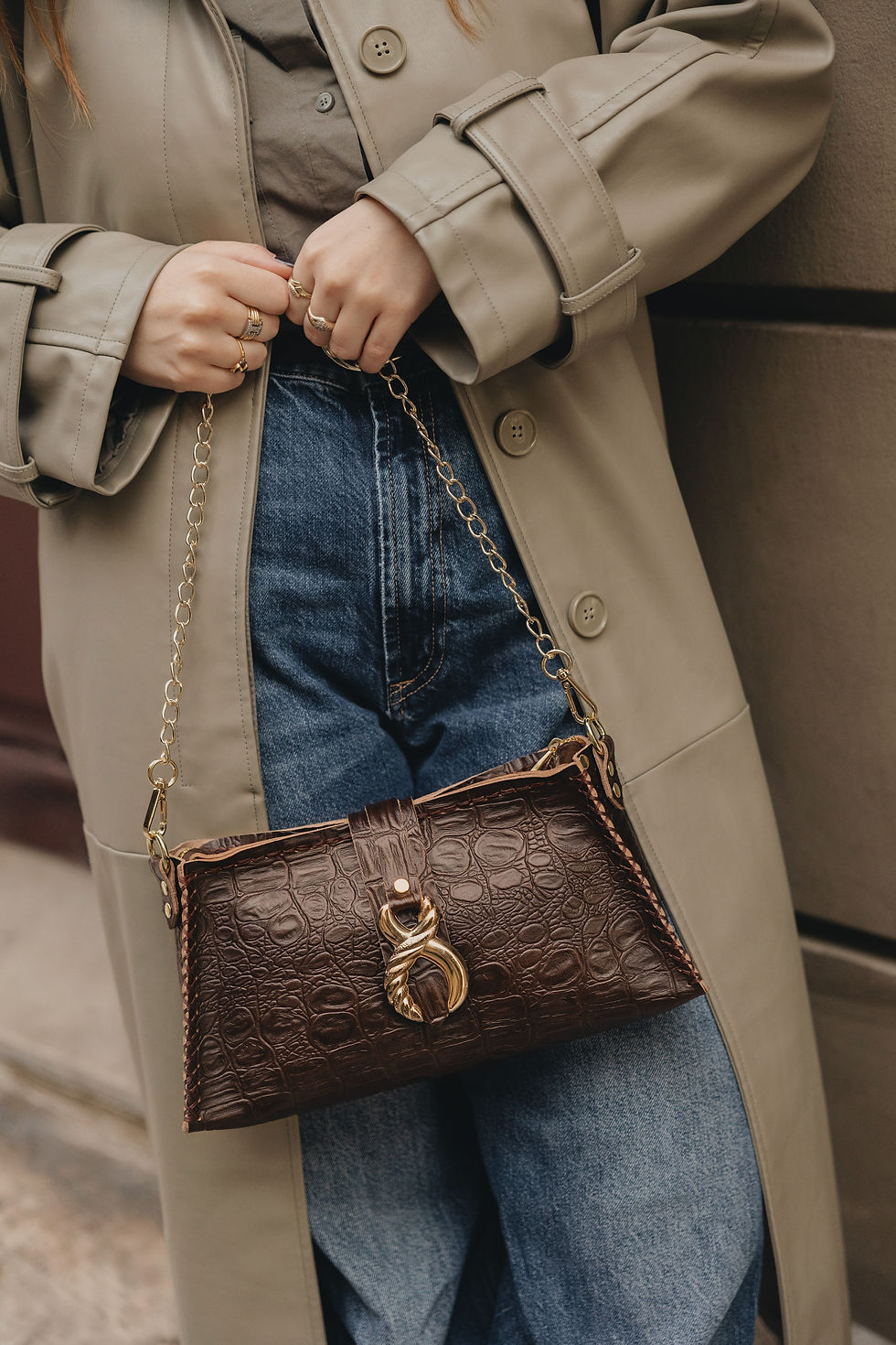 Thumbnail: "Constant virtue" shoulder bag, brown