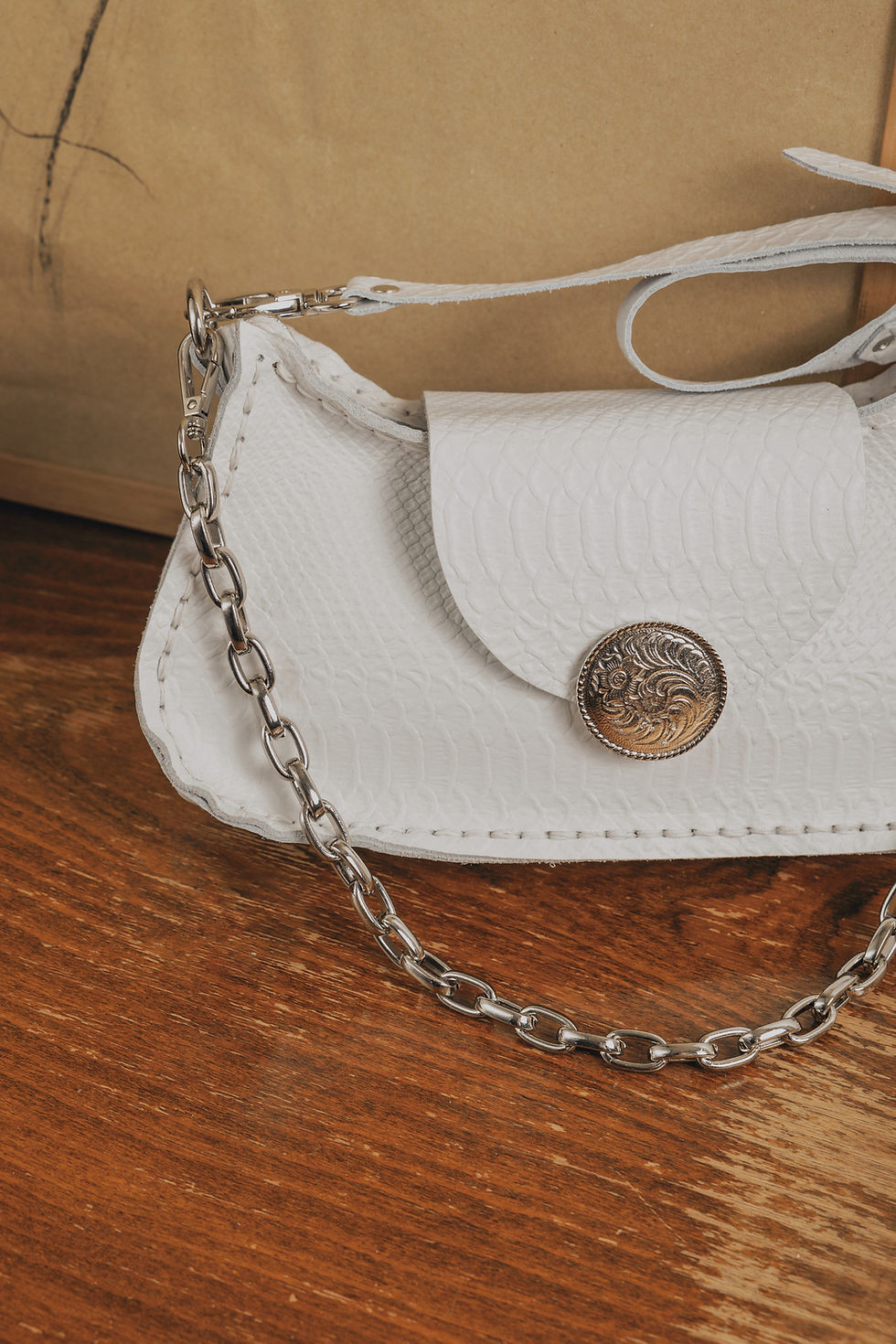 Thumbnail: "Rise and shine" shoulder bag, off white