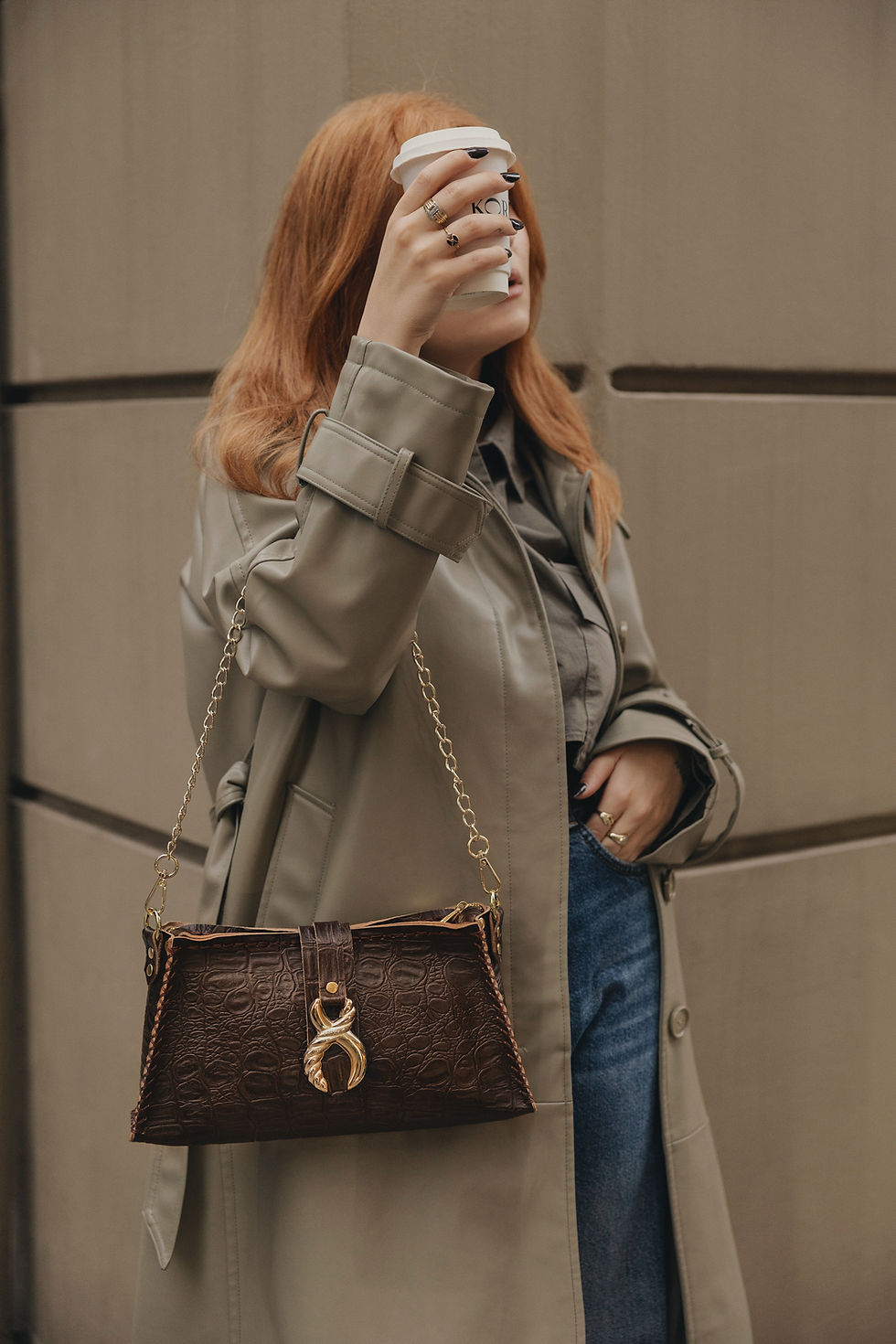 Thumbnail: "Constant virtue" shoulder bag, brown
