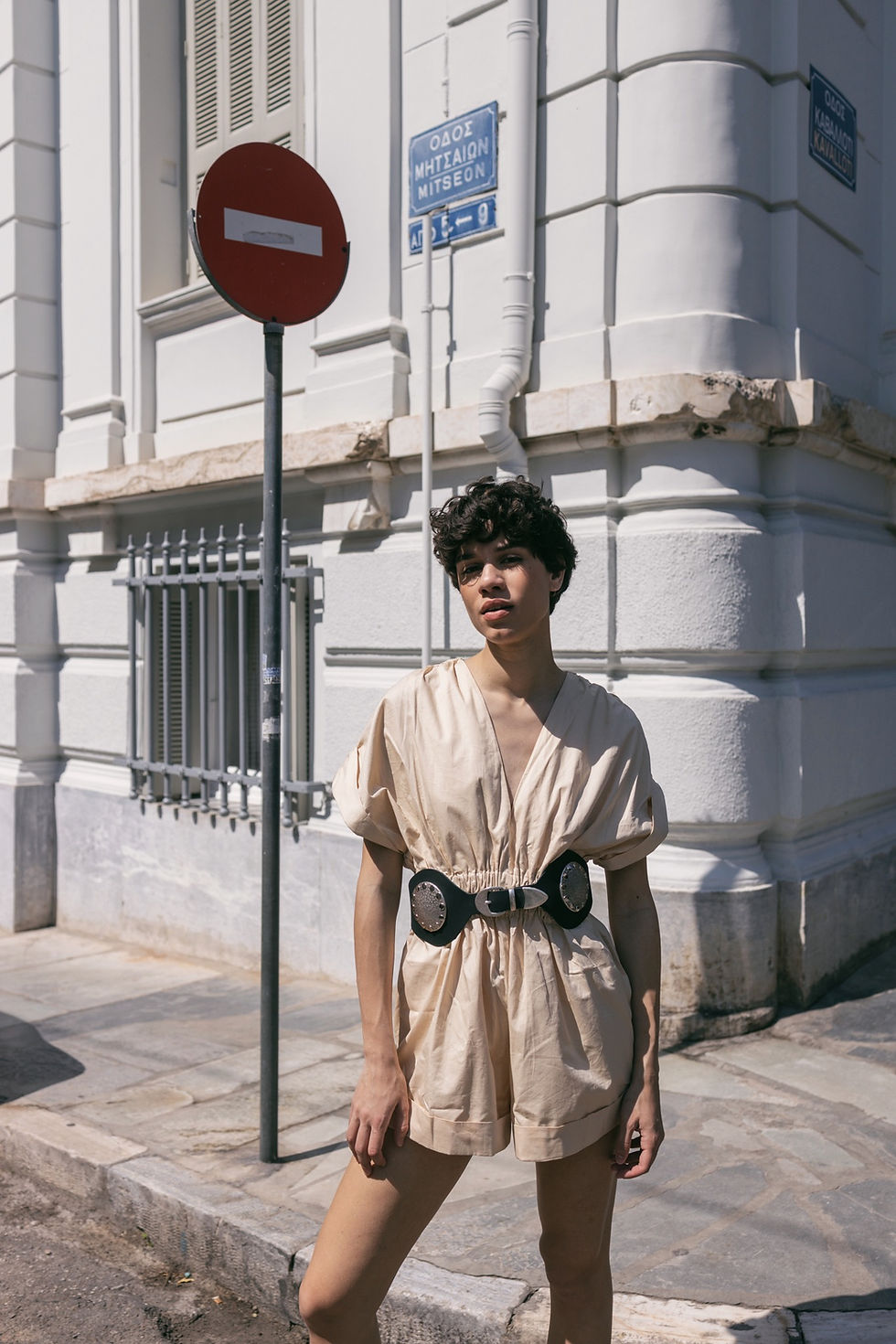Thumbnail: "You and I" leather belt sample sale