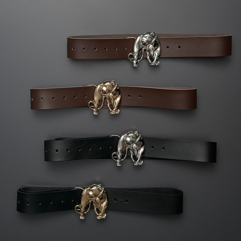 Thumbnail: "Wild one" leather belt