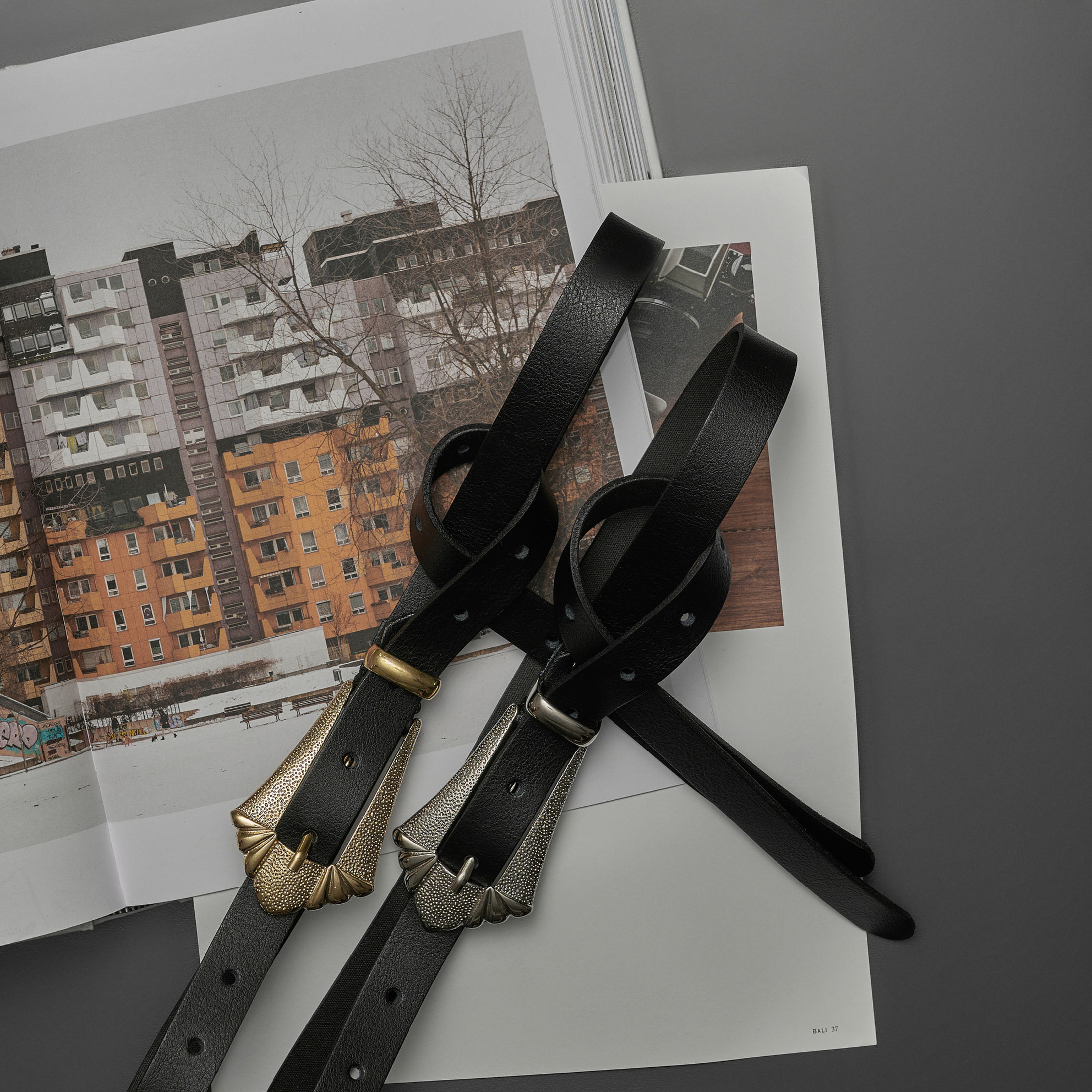 "Johanna" leather belt