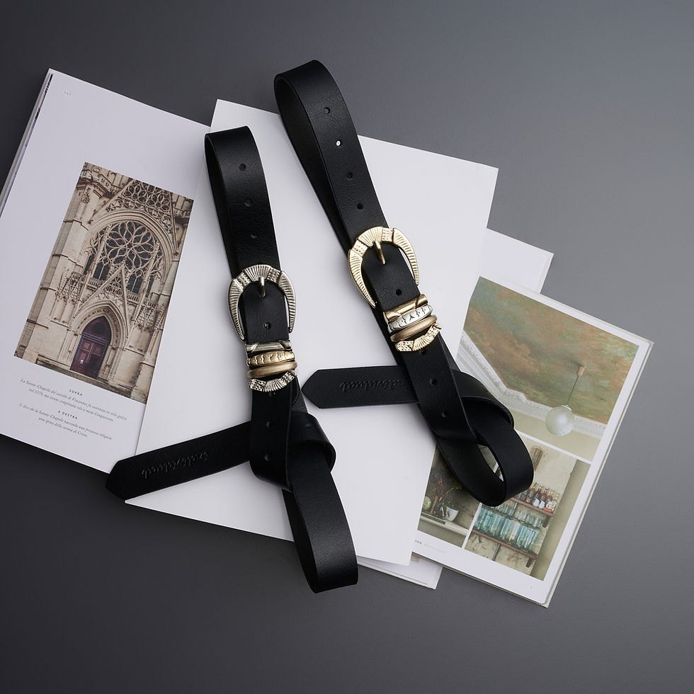 Thumbnail: "Deep river woman" leather belt