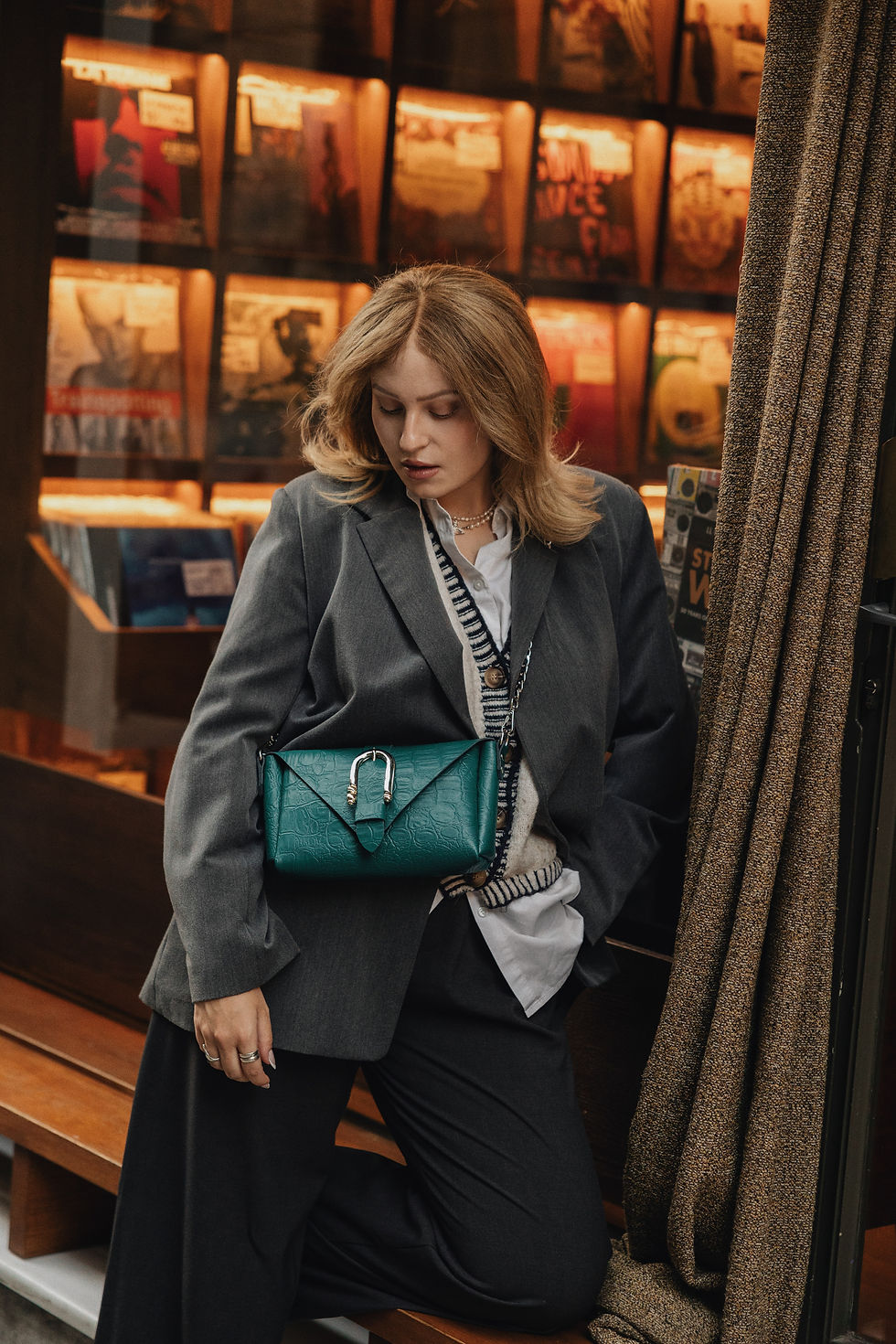 Thumbnail: "Move" shoulder bag, forest green