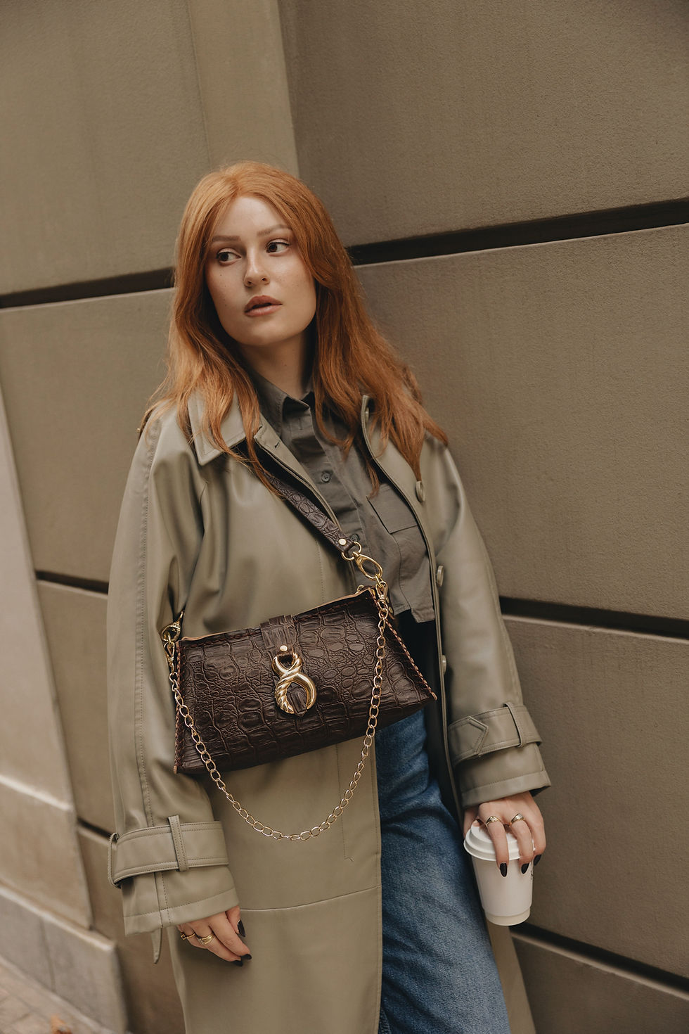 Thumbnail: "Constant virtue" shoulder bag, brown